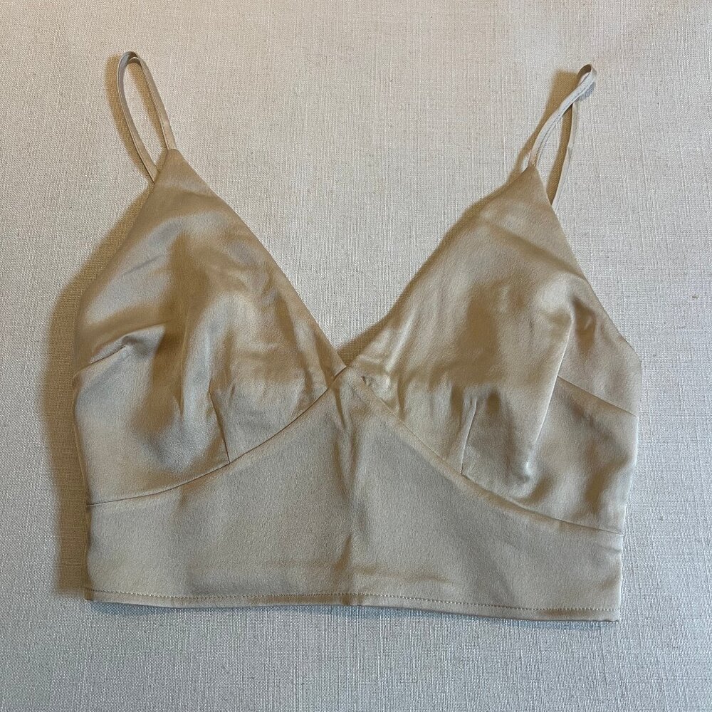 Gold AF Crop Top XS